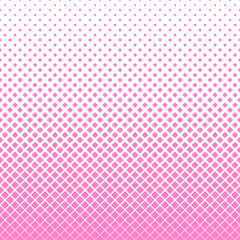 Pink halftone pattern on white background. Linear halftone backdrop. Isolated vector illustration on white background.