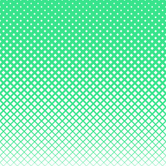 White halftone pattern on green background. Linear halftone backdrop. Isolated vector illustration on green background.