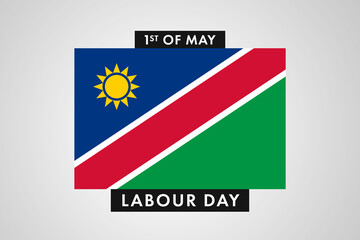Namibia Labor Day. International World Workers Day of Namibia background, banner or poster