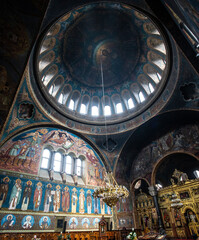 Fototapeta na wymiar Cathedral of Santa Domenica, Sofia, Bulgaria