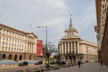 Fototapeta na wymiar Parliament of Bulgaria, Sofia