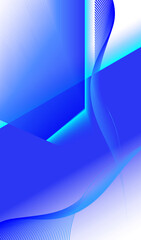 Abstract blue background with space
