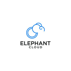 Cloud Logo vector design Template