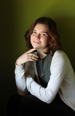 Fototapeta premium GIOVANE RAGAZZA