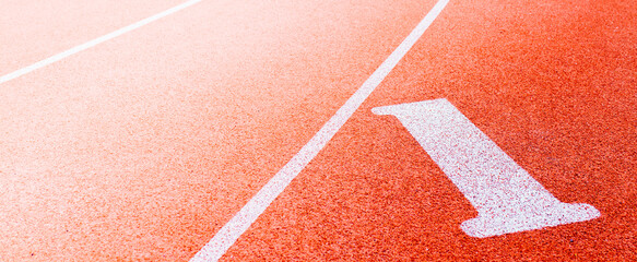 Athletics Track Lane Numbers