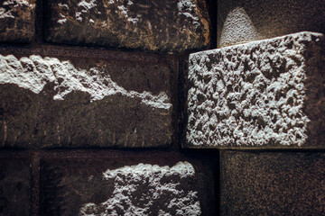 abstraction stones hard light texture background bricks gray black