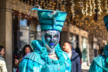 Masken spiel in Venedig