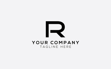Fototapeta premium Simple unique letter logo design. The letter and alphabets designing