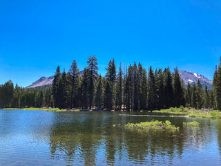 lake in yosemite