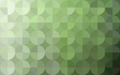 Abstract geometric pattern in green color and its shades. Wallpaper, background for eco theme.