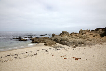 17-Miles-Drive - Fan Shell Beach Overlook (Kalifornien/USA)   