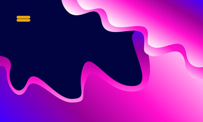 Blurred background with abstract blurred color gradient. Fluid colors shapes. Magic blur abstract background fluid colorful shapes composition. Applicable for gift card,cover,poster. Eps10 vector.