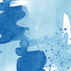 Watercolor background of spots and splashes. Images for the design of postcards, posters and other printed products.