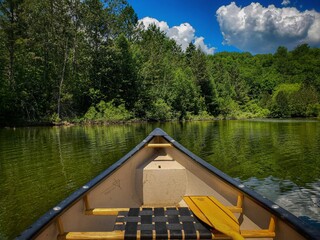 boat on the lake