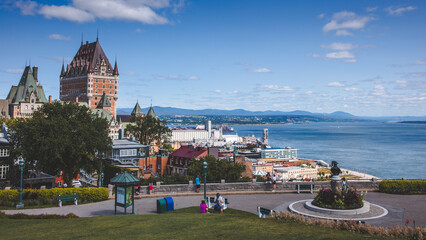 Naklejka premium View of Quebec City