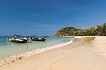 Foto op Plexiglas Ngapali Beach in Myanmar © Fyle