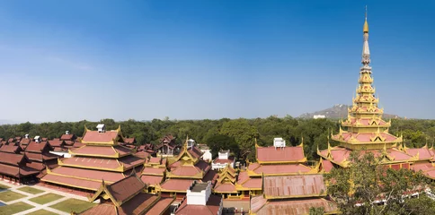 Rolgordijnen Mandalay Palace in Myanmar © Fyle