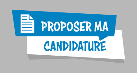 Logo proposer ma candidature.