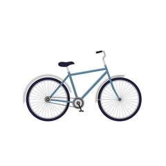 Vector Bike or bicycle isolated on white background.