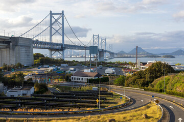 Obraz premium 日本の香川県坂出市の与島の美しい風景