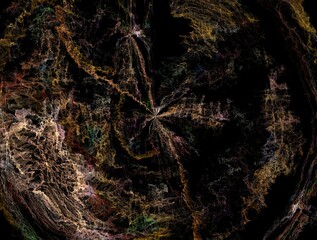 Imaginatory fractal abstract background Image