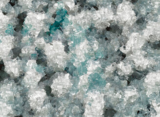 rough background stylized with strokes of oil chalk gray white blue