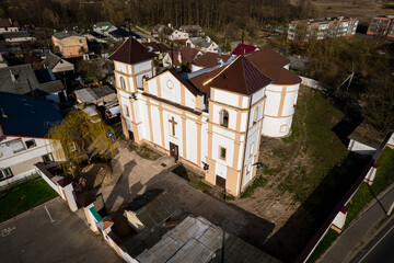 Obraz premium The Church of the Holy Trinity of the 18th century in Vysokoye, Belarus