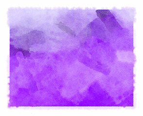 purple watercolor paper gradient background, abstract wet impressionist paint pattern, graphic design