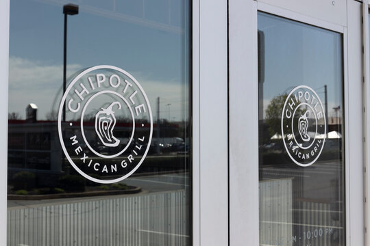 Chipotle Mexican Grill Restaurant. Chipotle is a chain of burrito and taco bowl restaurants.