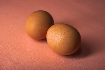 Style of cuisine- chicken egg is prepared for cooking