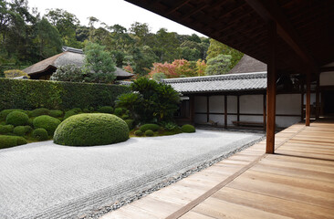 酬恩庵一休寺　方丈南庭　京都府京田辺市