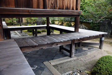 Fototapeta premium 酬恩庵一休寺 回廊 京都府京田辺市