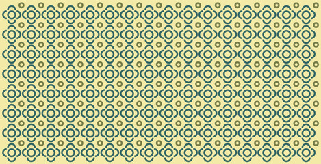 seamless circle batik pattern