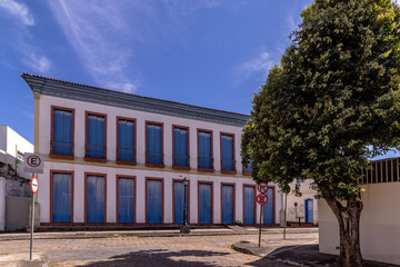 old house in the city of Montes Claros, State of Minas Gerais, Brazil