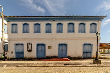 old house in the city of Montes Claros, State of Minas Gerais, Brazil