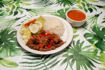 Dominican Bistec Guisado