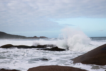 The coast of southern brazil