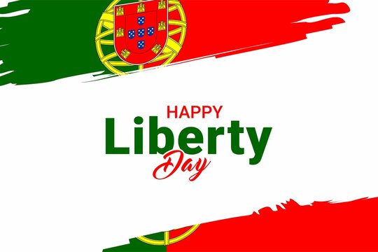 Liberty Day Portugal. Vector Illustration. The illustration is suitable for banners, flyers, stickers, cards, etc.