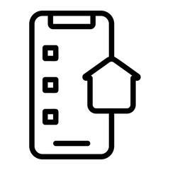 booking app line icon