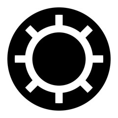 color palette glyph icon