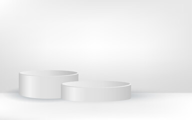 Podium background design for product presentation, branding and packaging presentation.