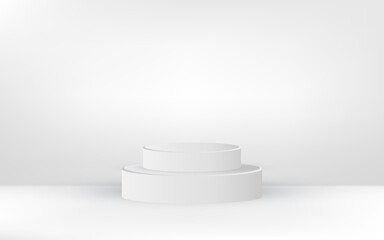 Podium background design for product presentation, branding and packaging presentation.