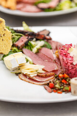 Appetizer served on a plate
