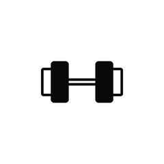 Gym, Fitness, Weight Solid Line Icon Vector Illustration Logo Template. Suitable For Many Purposes.