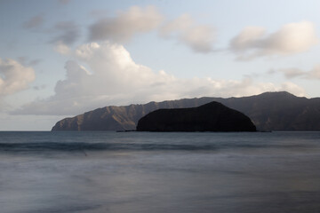 baie de atuona - hiva oa - iles marquises en Polyn&eacute;sie Francaise