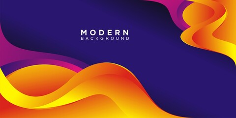 Abstract vector design for banner and background design template with modern color 