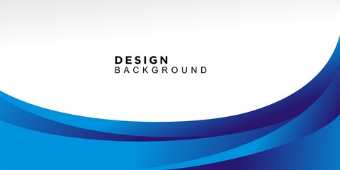 Abstract vector design for banner and background design template with blue color concept