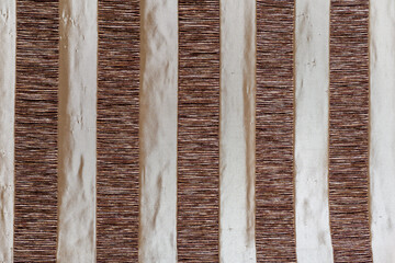 Furniture fabric texture. Striped fabric with small cat claw holes. Abstract striped multitasking...