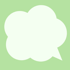 컬러말풍선일러스트