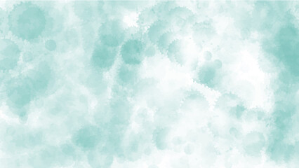 Green watercolor background for your design, watercolor background concept, vector.